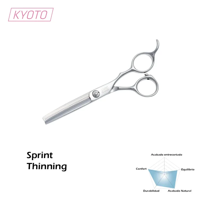 Kit Tijeras Profesionales Japonesas Kyoto Sprint y Peine YS Park - Imagen 4