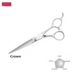 Tijeras Profesionales Japonesas Passion Cobalt Crown
