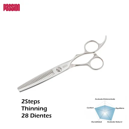 Tijeras Profesionales Japonesas Passion 2Step Thinning