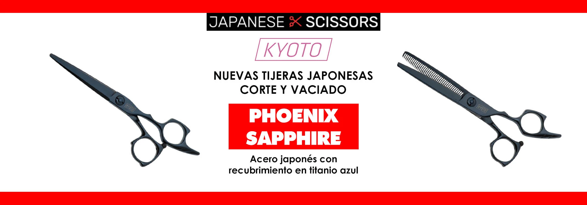 tijeras japonesas kyoto phoenix sapphire